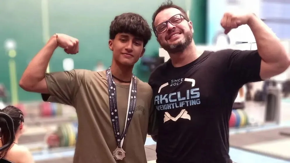 El obereño David Pereyra obtuvo la medalla de plata en el Nacional de Levantamiento Olímpico