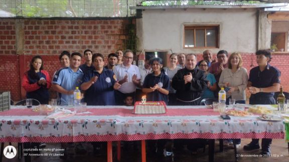 La Asociación de Bomberos Voluntarios de Puerto Libertad festejó su 30º aniversario