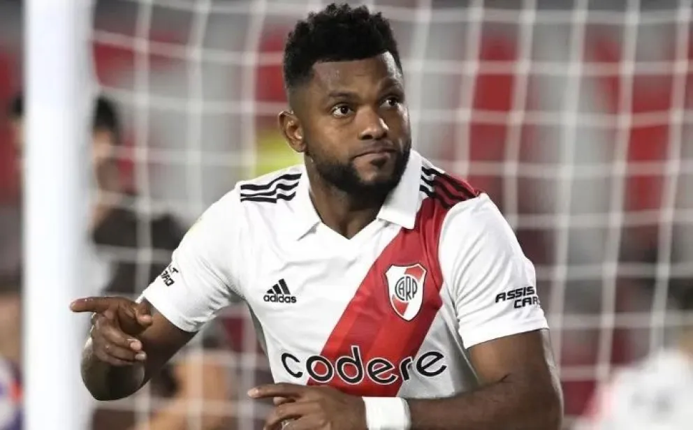 Se confirmó el desgarro de Miguel Borja, que se pierde el duelo ante Belgrano