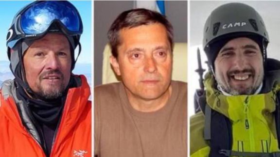 Confirmaron el hallazgo de los cuerpos de los tres andinistas argentinos