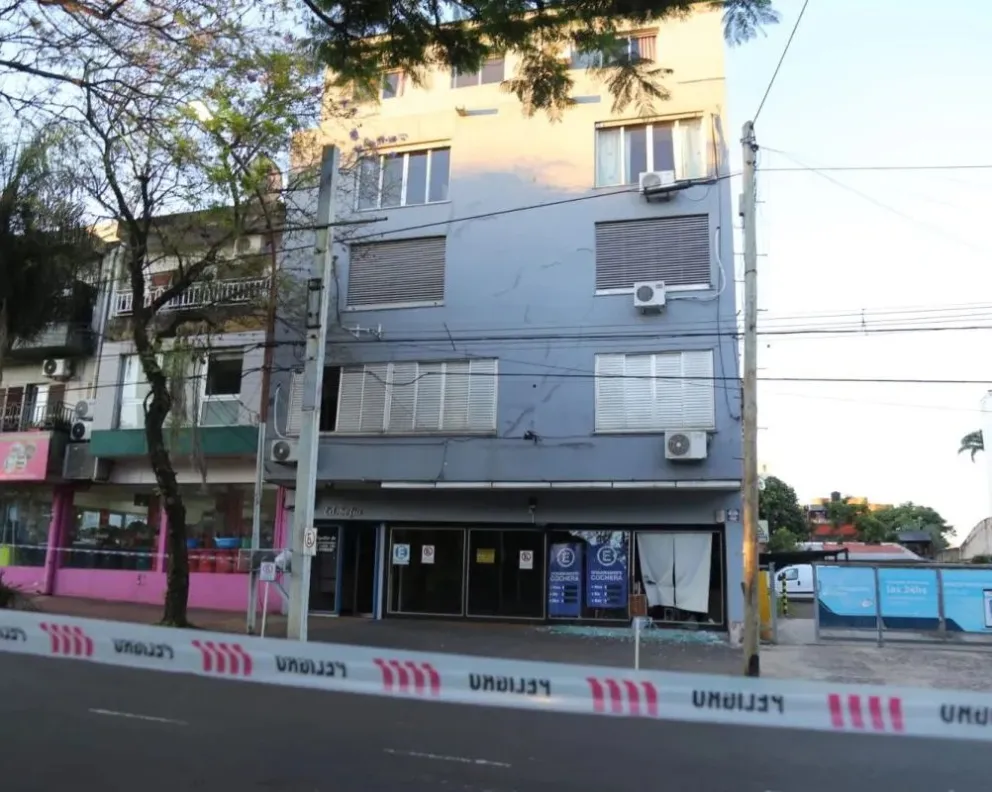 El edificio Sofía sufrió un peligro de derrumbe en noviembre del 2023 