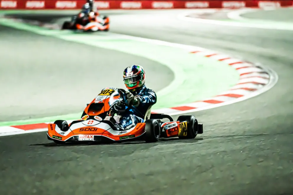 Grimaldi quedó muy cerca de la final en el Mundial de Karting en Bahréin