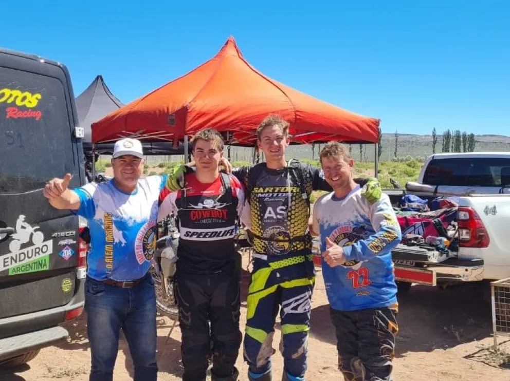 El Sartori Motos Racing va por la última del Enduro Classics Series