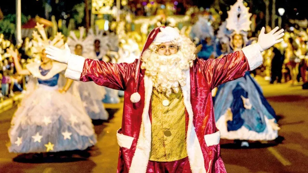 La Fiesta de la Navidad brilló con sus desfiles y shows