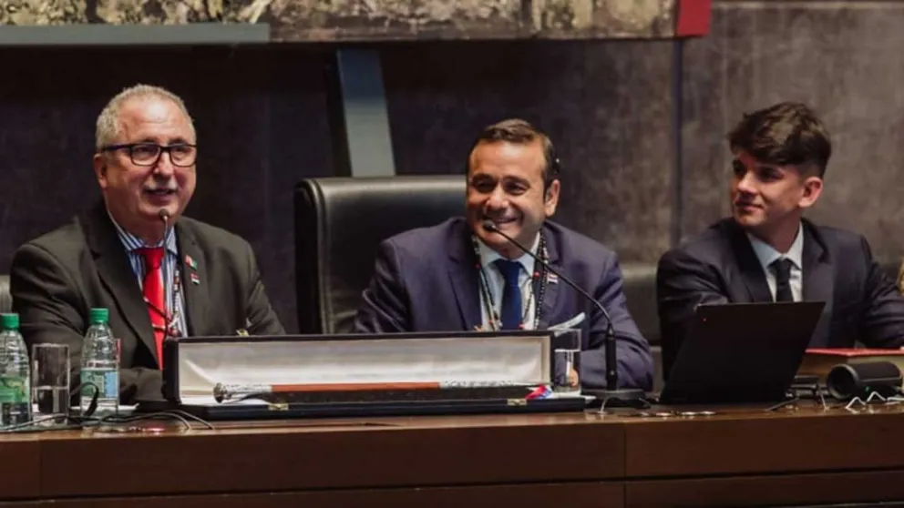 Hugo Passalacqua y Oscar Herrera Ahuad apoyaron la iniciativa de Rovira de crear el IMYM