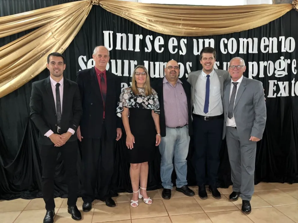 Asumió su segundo mandato Victor Vogel en Ruiz de Montoya