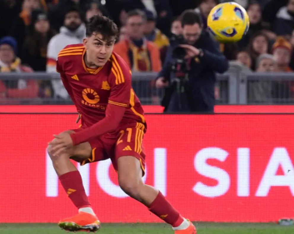 Paulo Dybala sufrió una nueva lesión: salió en el primer tiempo del partido entre Roma y Fiorentina