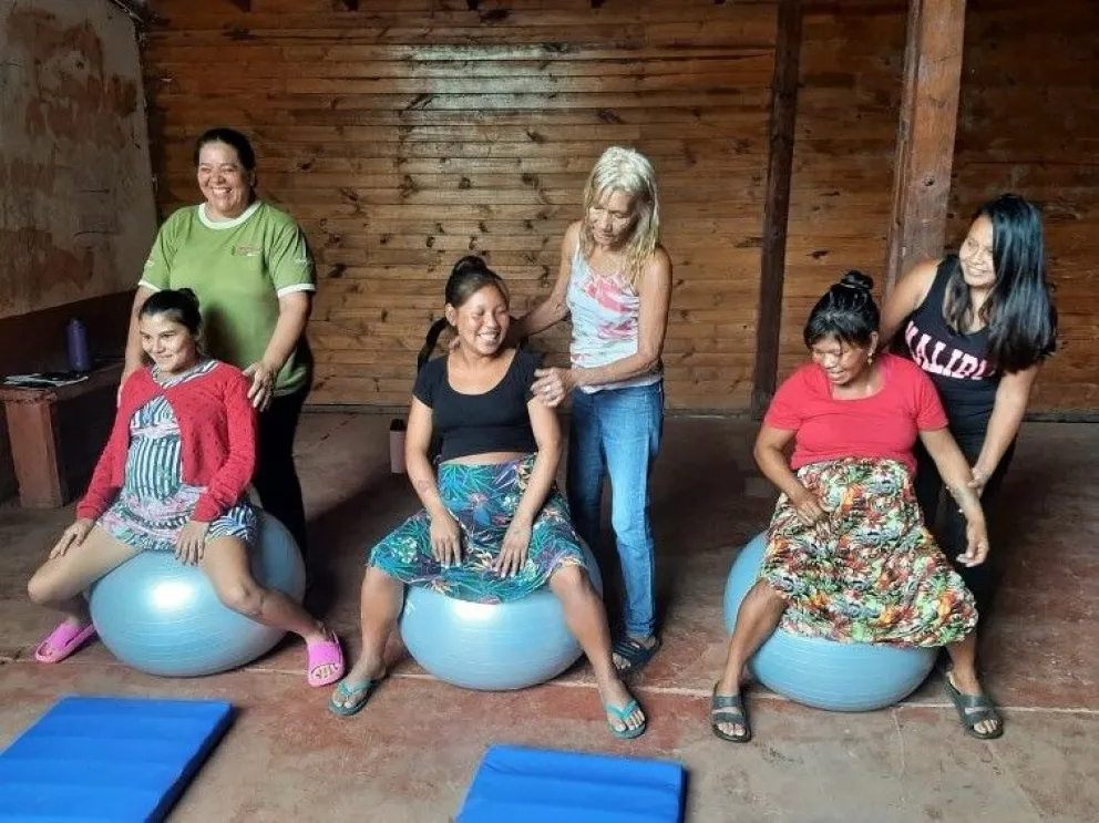 Iguazú: talleres de preparación para la maternidad en comunidades mbya