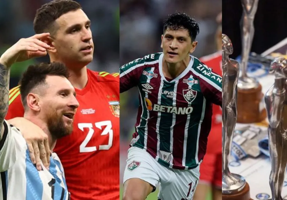 Messi, "Dibu" Martínez y Germán Cano, entre los candidatos al Olimpia de fútbol