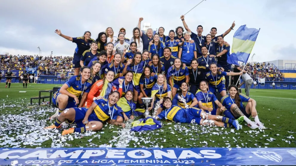 Boca gritó campeón en la Copa de la Liga Femenina