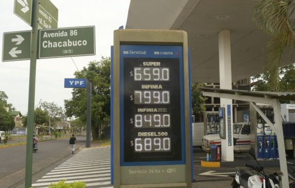 Ypf subió el precio de los combustibles antes de la medianoche del miércoles