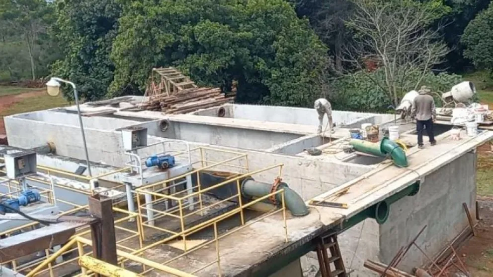 Este domingo, trabajos en la planta potabilizadora de Jardín América