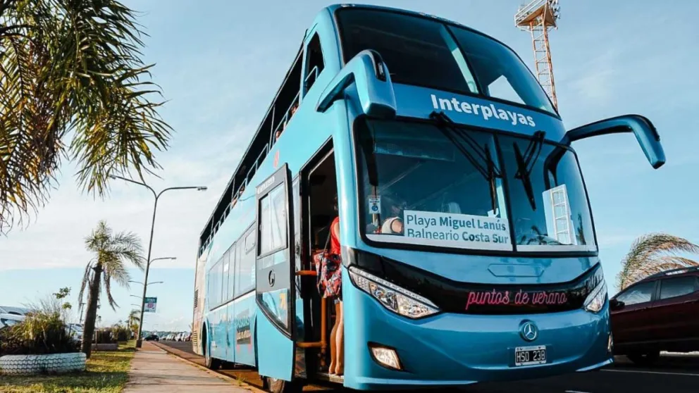 Habilitan servicios de traslado interplayas en Posadas 
