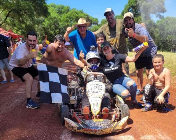 El iguazuense Rodrigo Ferreyra se consagró campeón del Campeonato Misionero de Karting y motos
