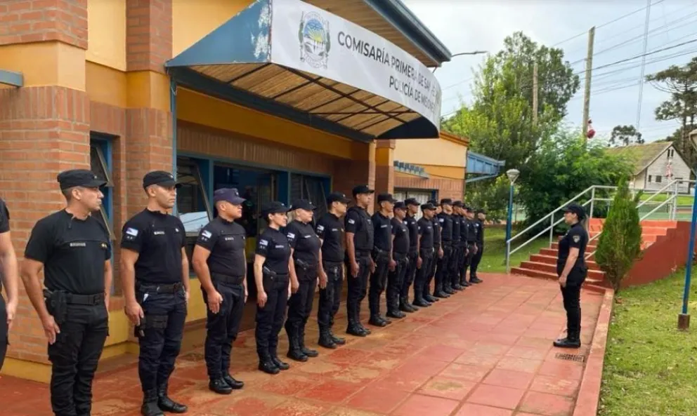 Por primera vez una mujer asumió como jefe de la Comisaría Seccional Primera de San Pedro