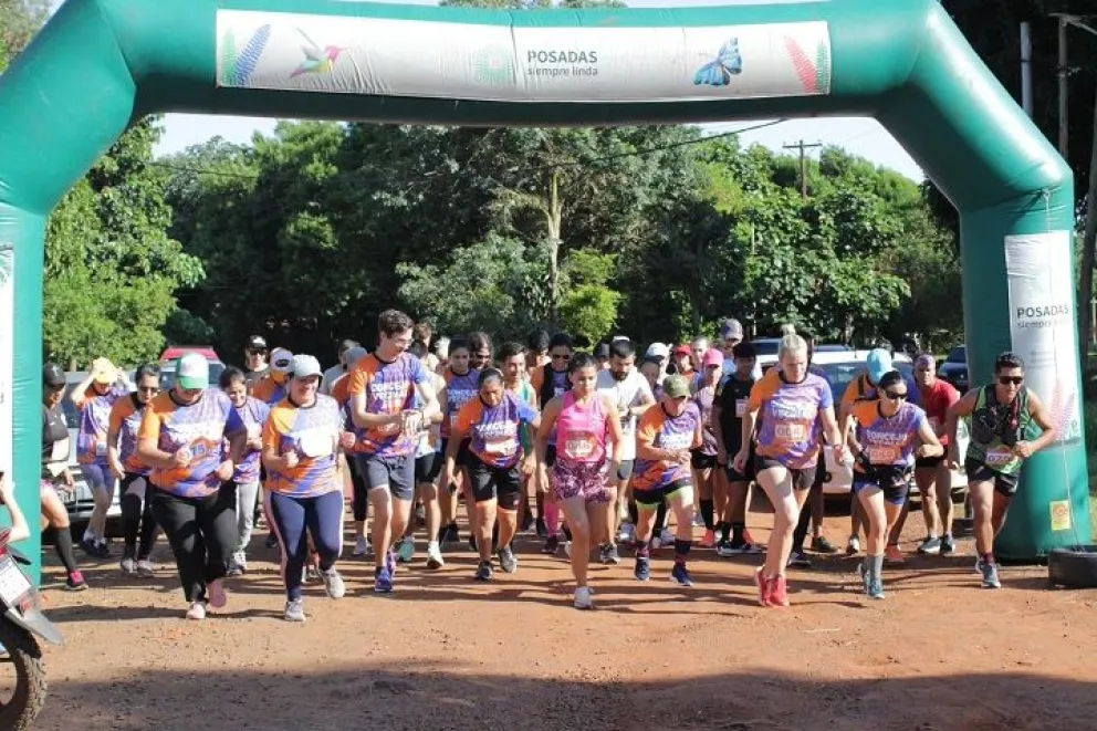 Se realizó una linda jornada de maratón solidaria en el barro Mini City