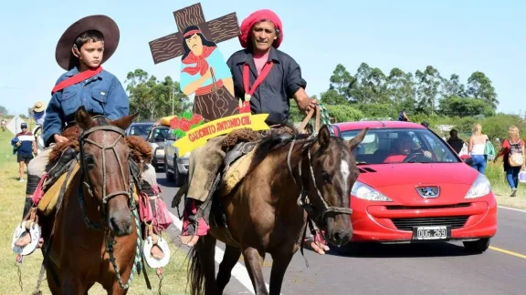 Cancelaron la peregrinación a caballo al Gauchito Gil por la encefalomielitis equina Cancelaron la peregrinación a caballo al Gauchito Gil por la encefalomielitis equina