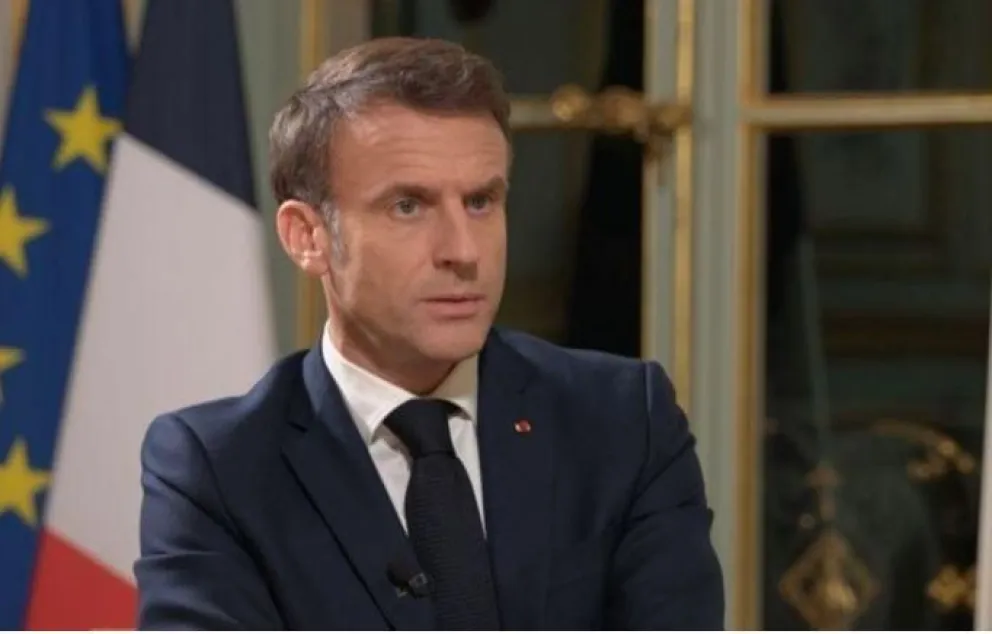 Macron afirmó que combatir el terrorismo no significa "arrasar con todo en Gaza"