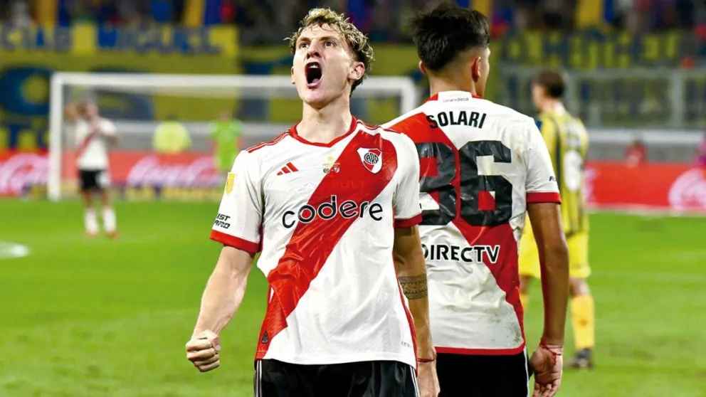 River venció con autoridad a Rosario Central y es el ganador del Trofeo de Campeones
