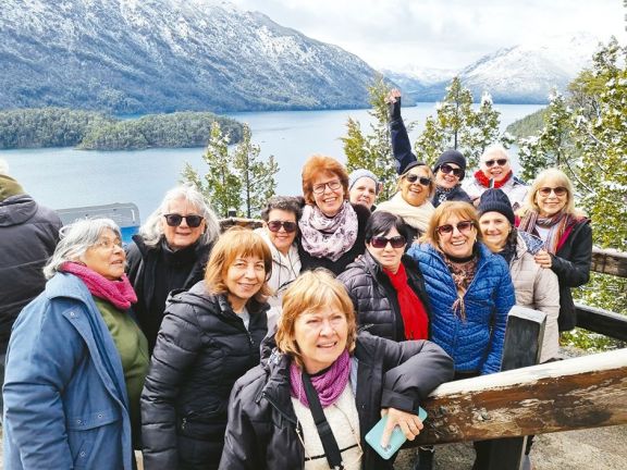 A Bariloche, unidas como hace medio siglo