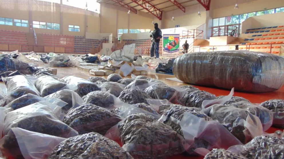 Golpe al narcotráfico: secuestraron más de cuatro toneladas de droga en Eldorado 