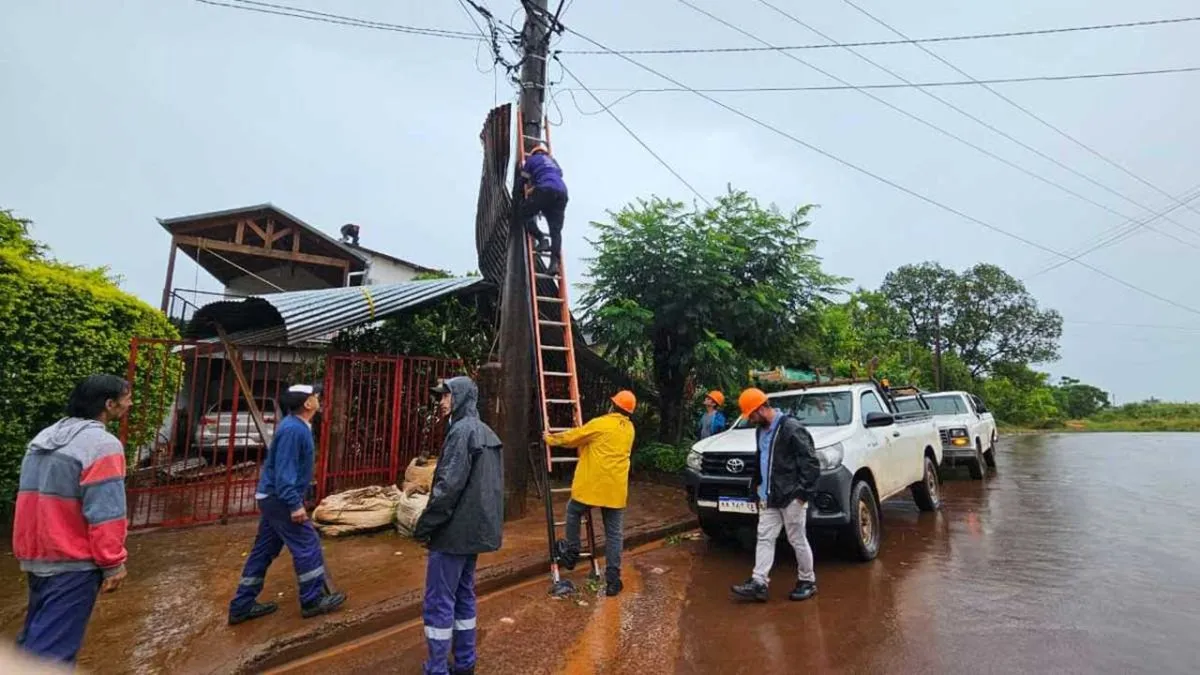 Feroz tormenta en Misiones