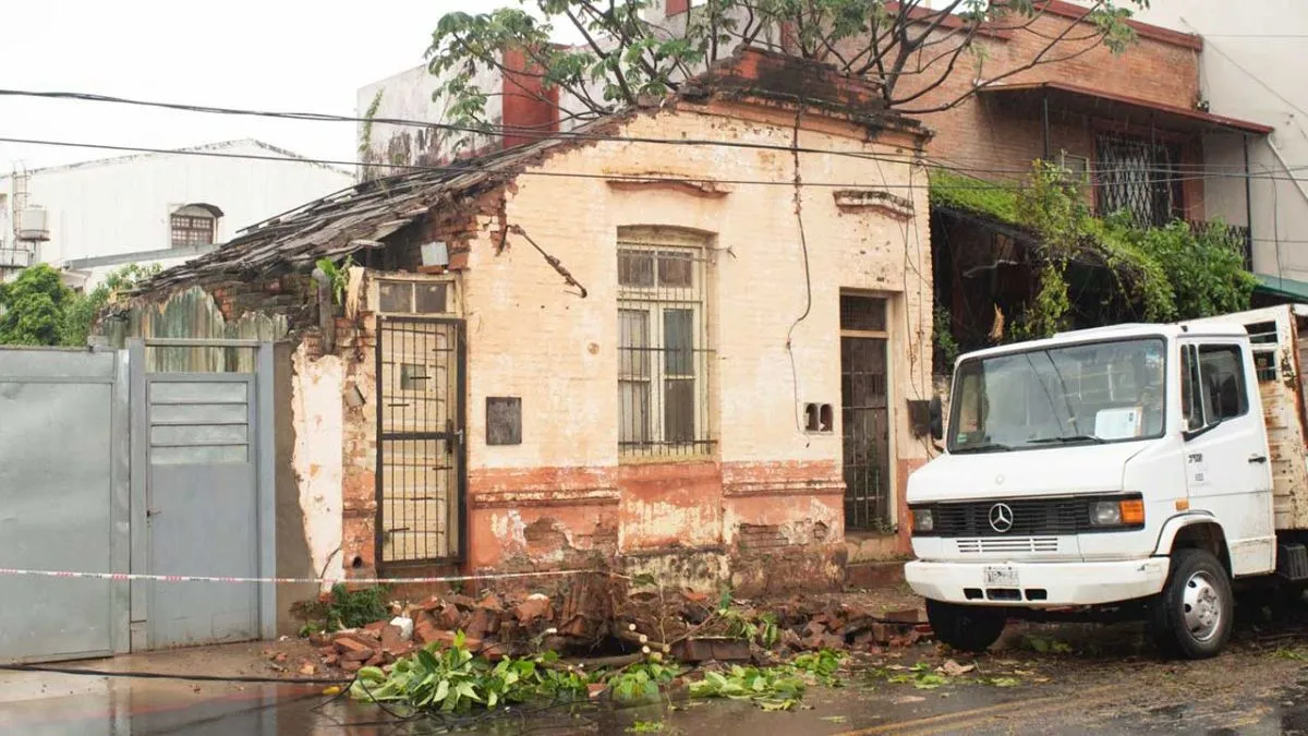 Feroz tormenta en Misiones