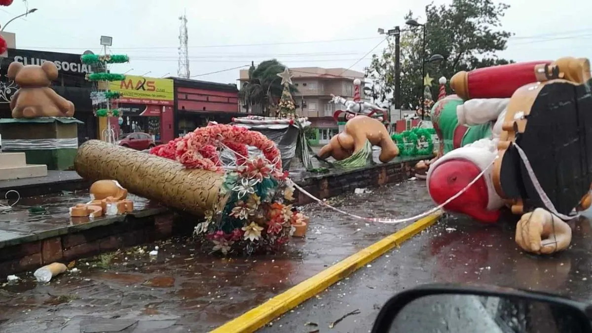 Feroz tormenta en Misiones