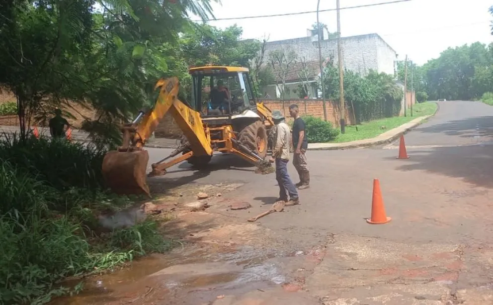 Varios barrios de Iguazú con problemas en el suministro de agua potable