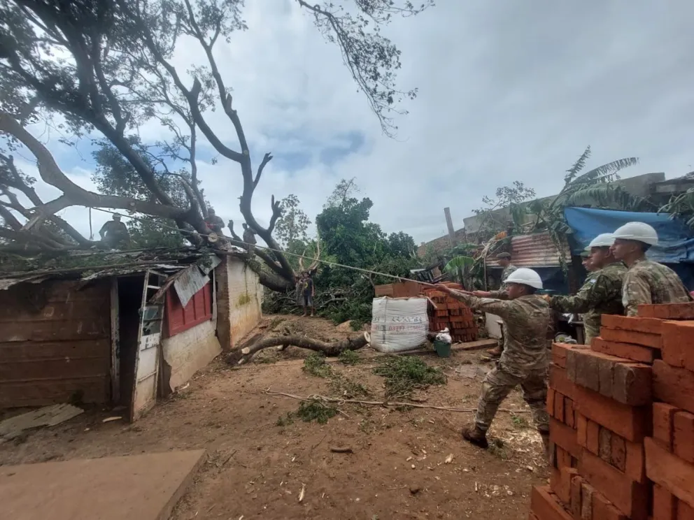 Temporal en Corrientes: al menos dos localidades continuaban sin luz ni agua