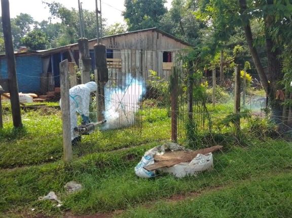 Dengue: por casos febriles sospechosos continúan los bloqueos sanitarios en Oberá