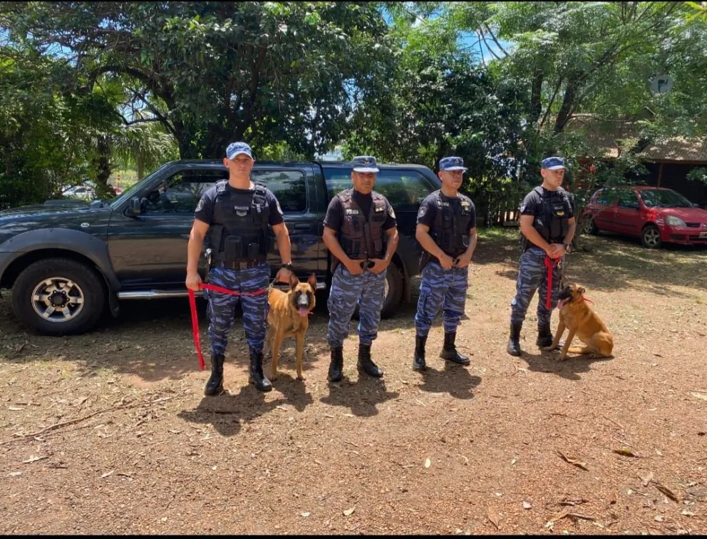La Brigada de Canes de la Policía se suma a la búsqueda de Ariel Peña
