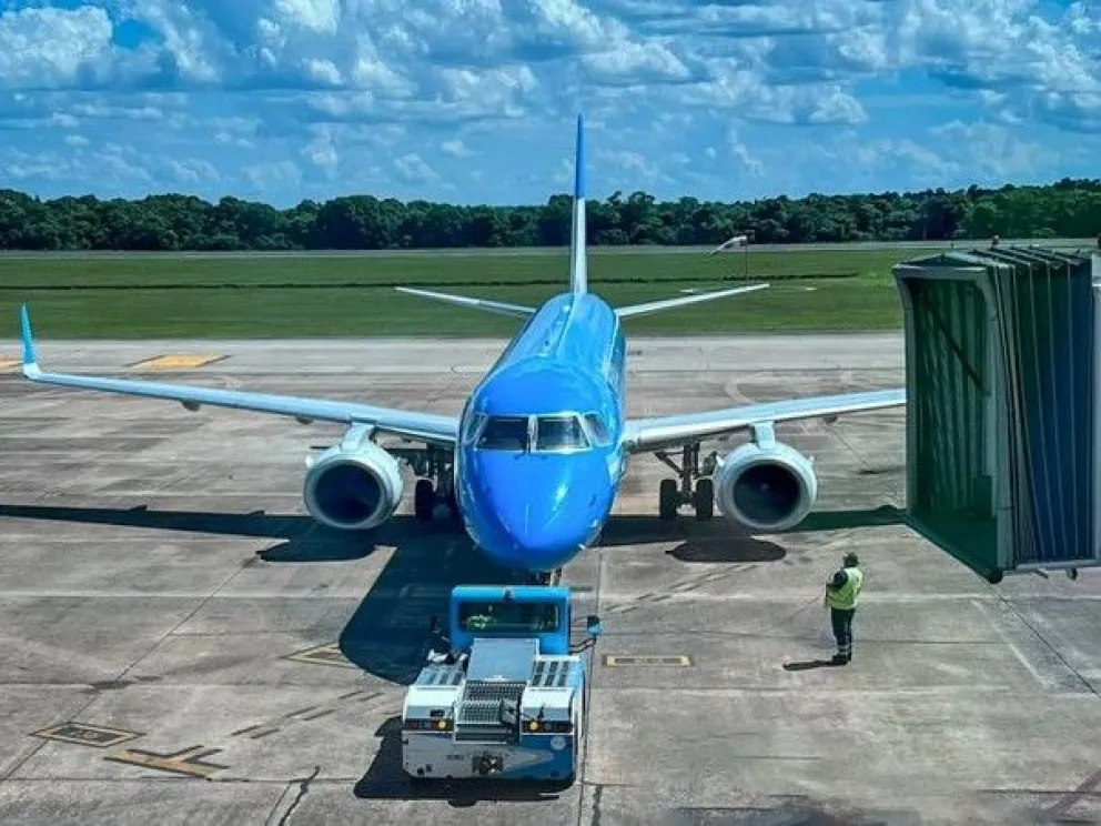 Passalacqua celebro la llegada de una nueva conexión aérea a Iguazú