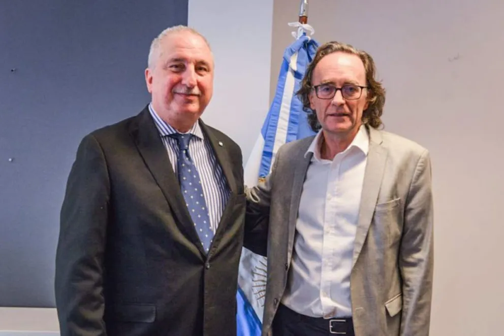 Passalaqcua se reunió con el director general de Anses 