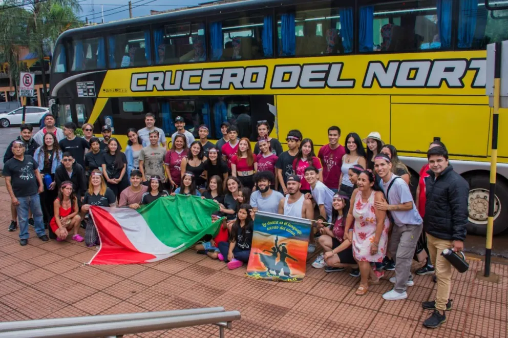 Pre-Cosquín 2024: la delegación misionera está en viaje hacia Córdoba