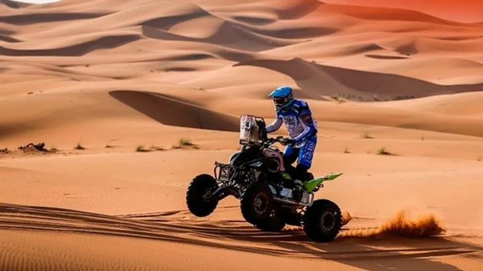 Rally: Dakar: Manuel Andújar ganó en quads y pasó al frente en la general