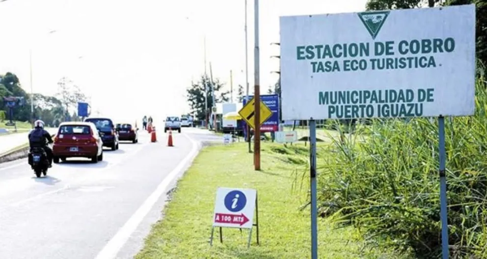 La tasa ecoturística cuesta 1400 pesos por persona en Iguazú