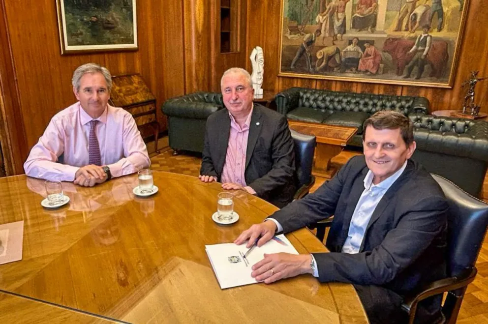 Passalacqua se reunió con el secretario de Finanzas de la Nación: tema deudas y quita de retenciones