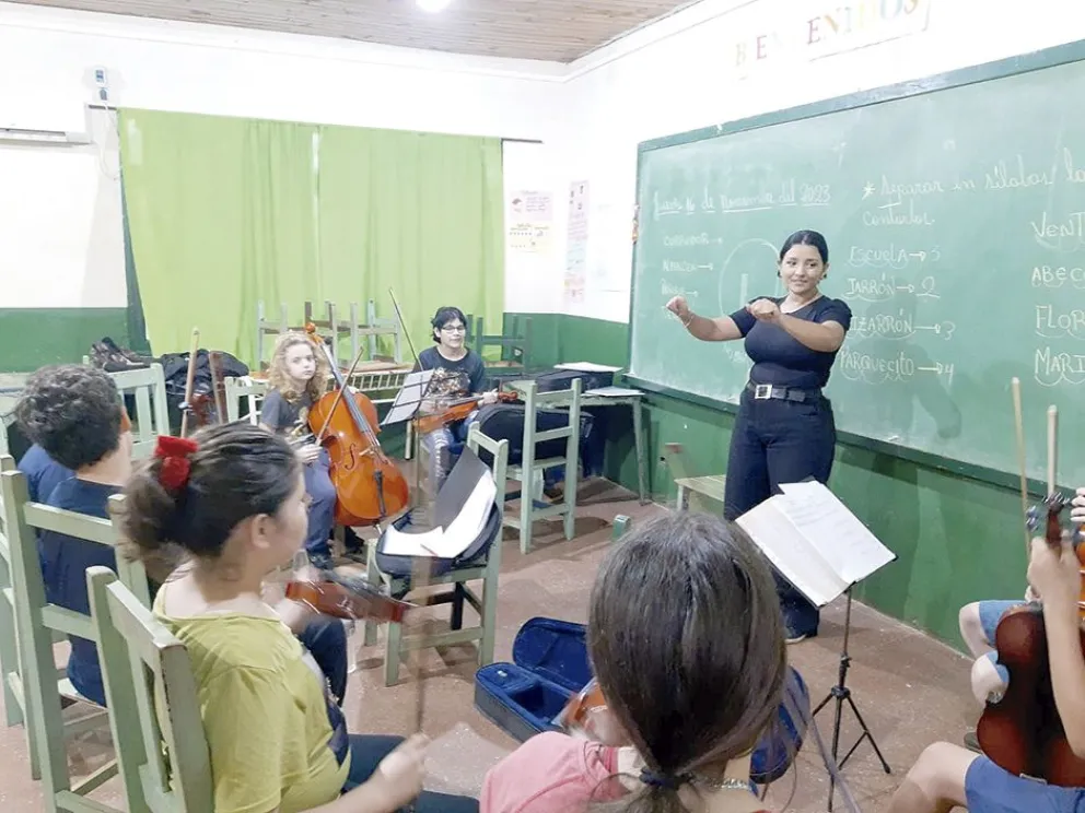 Música y arte para los  más chicos en Iguazú