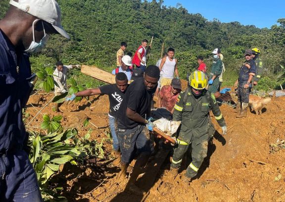 Un alud en la región noroeste de Colombia dejó al menos 34 muertos