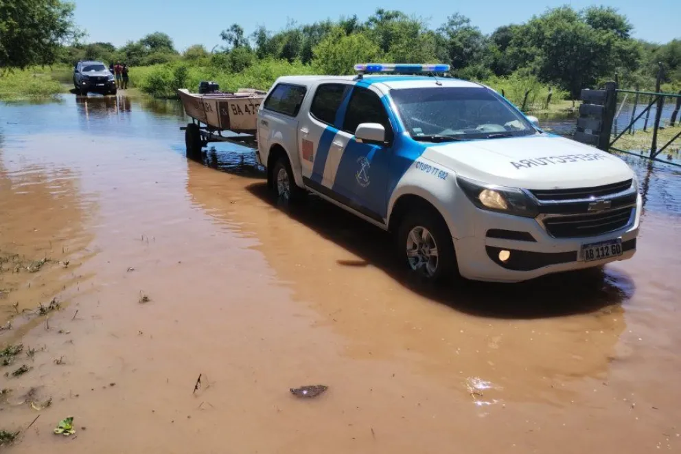 Corrientes: permanecen evacuadas 328 personas por las lluvias e inundaciones 