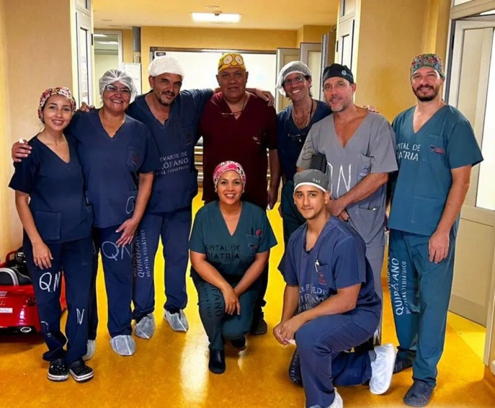Especialistas del Hospital Pediátrico realizaron cirugías de reconstrucción del plexo braquial