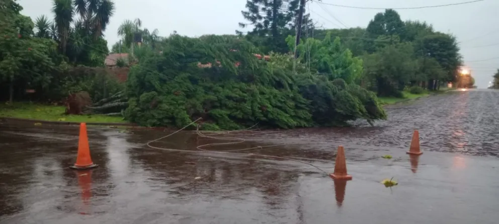 El Servicio Meteorológico mantiene un alerta de tormentas fuertes para Misiones