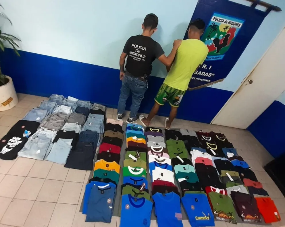 Un detenido por el robo a una tienda de ropas en Posadas