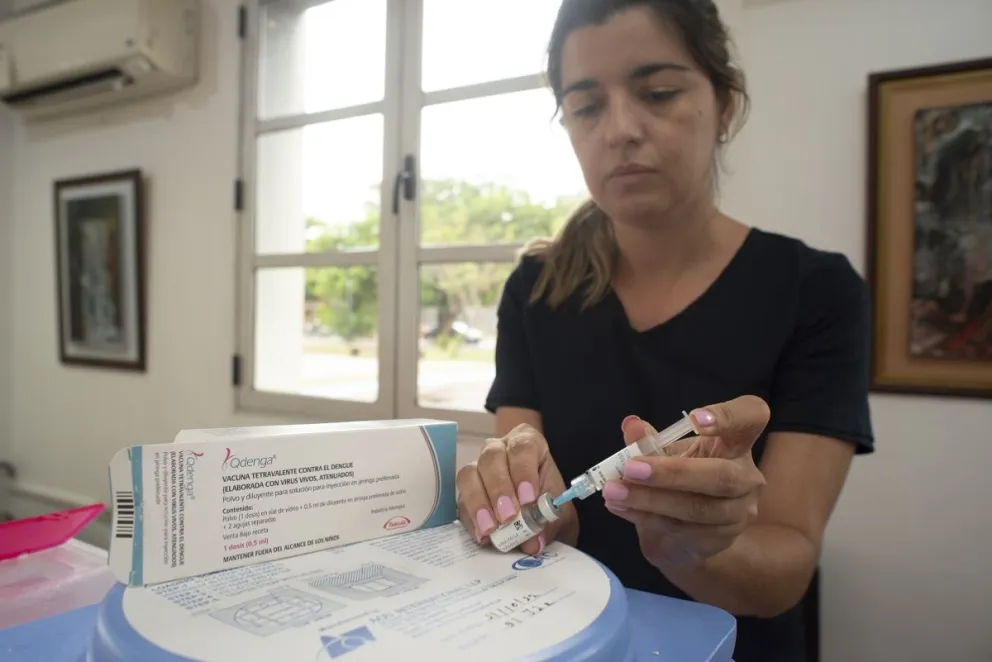 Vacuna: arranca aplicación de segunda dosis contra el dengue