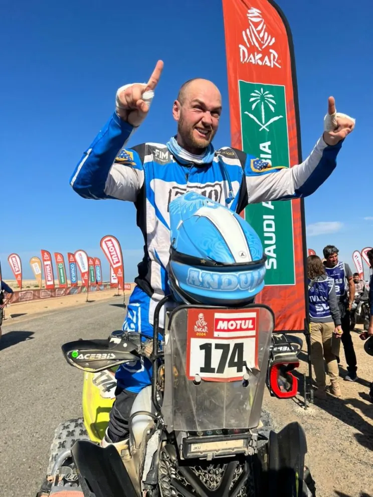 Manuel Andújar ganó por segunda vez el Dakar en cuatriciclos