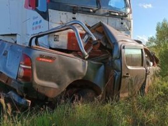 Dos muertos en un choque frontal sobre la ruta 14 en Corrientes
