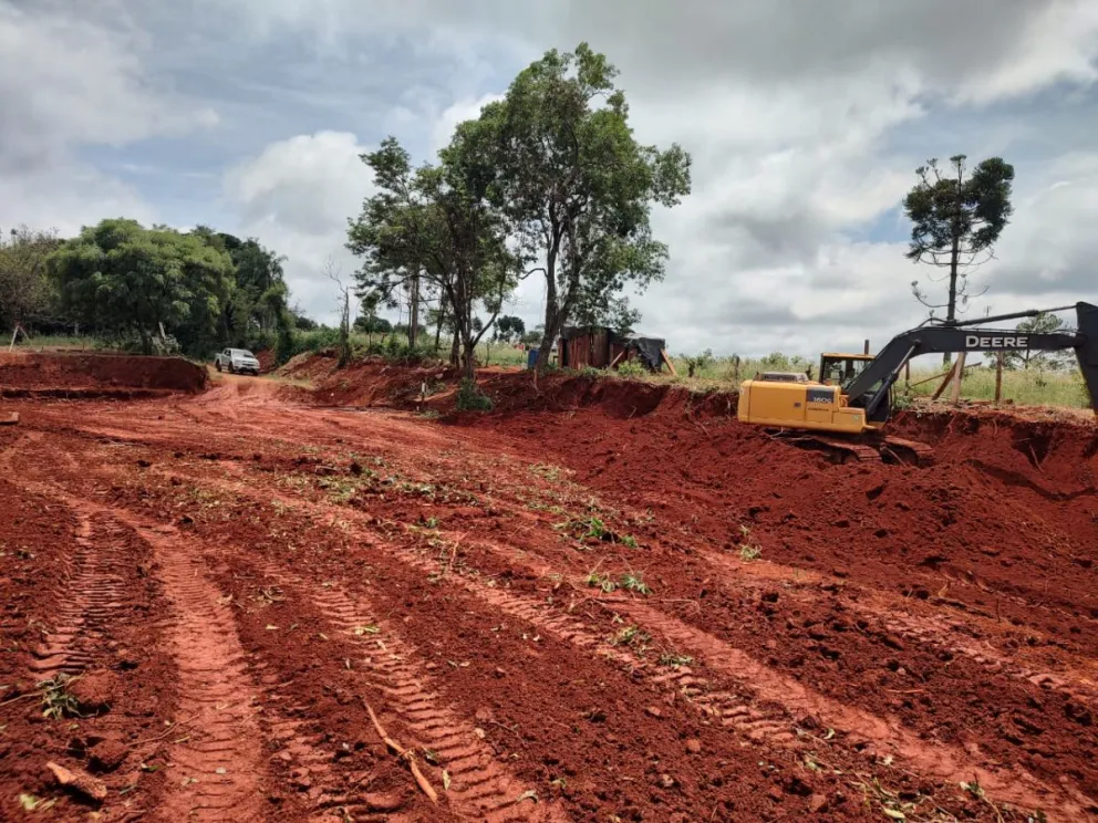 Avanzan en la construcción de una planta de clasificación de residuos en San Vicente 