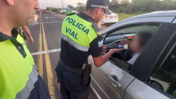 Turista chaqueño viajaba con 2.0 de alcohol en sangre y fue detenido en Ituzaingó