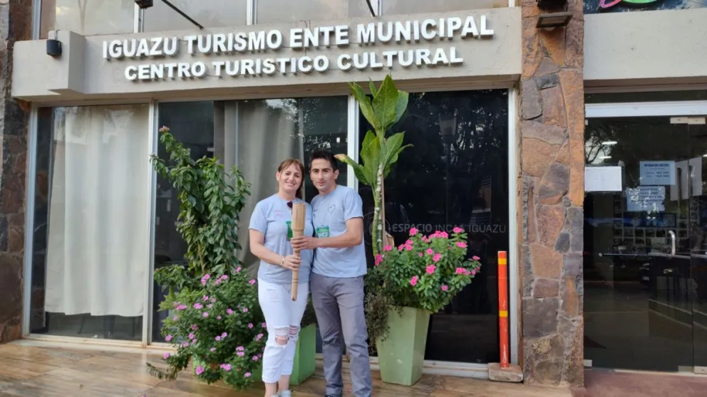 La antorcha de la paz inicia su recorrido en Puerto Iguazú